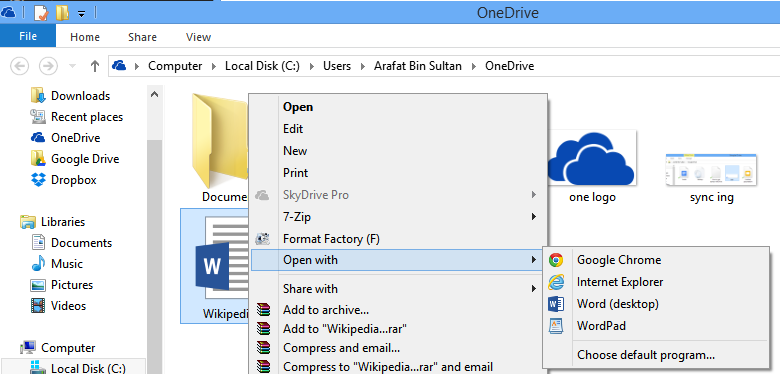 microsoft onedrive app pc