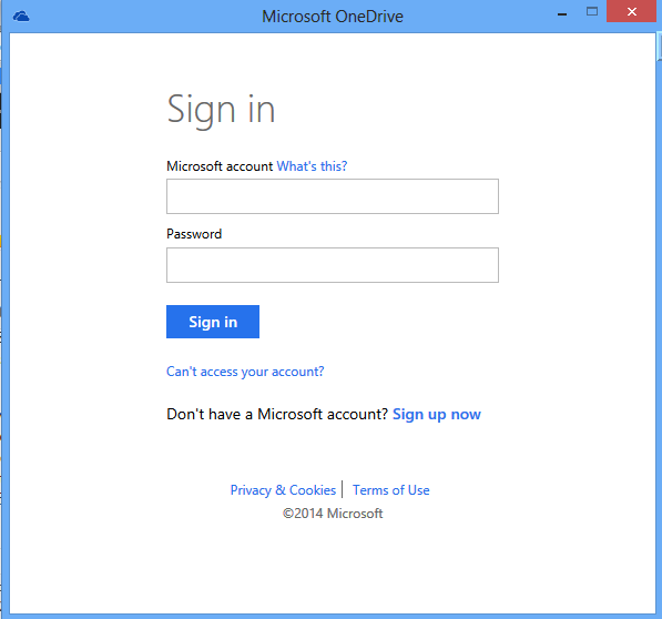 onedrive for business sign in