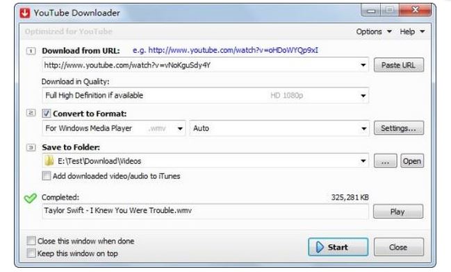 youtube by click downloader free download