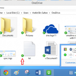 onedrive home sys tray up
