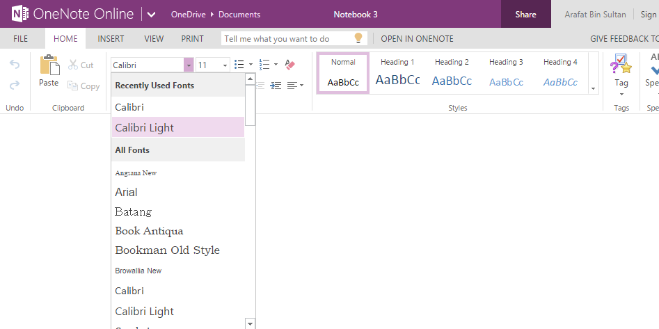 evernote vs onenote tags
