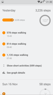 Step overview