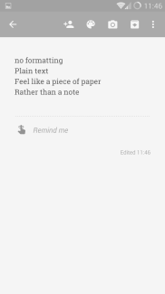 Google Keep normal note