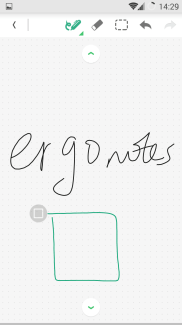 Evernote handwriting