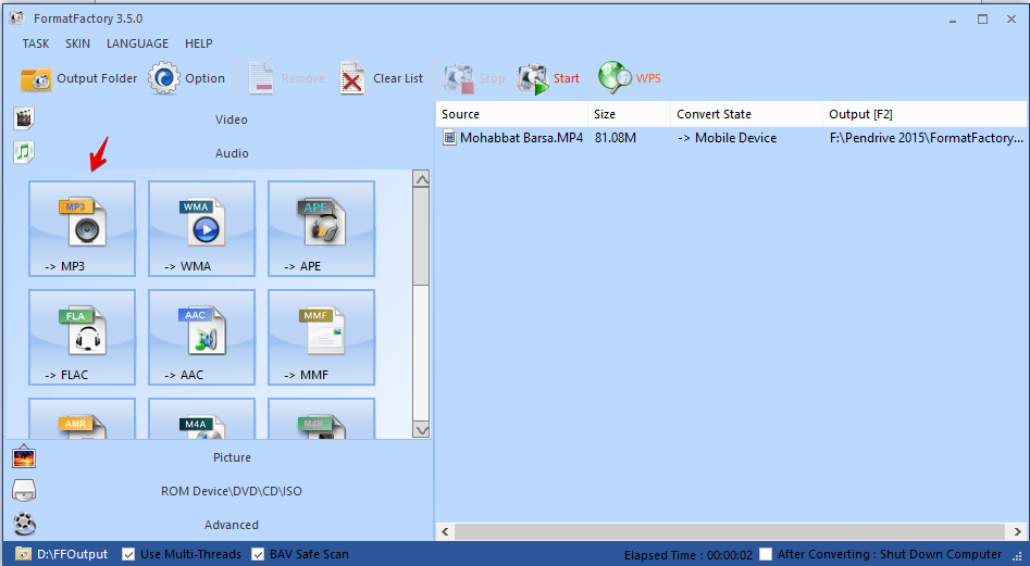 format factory 32 bit win 7 filehippo