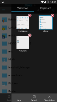 ES file explorer windows