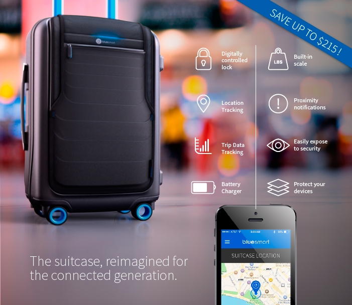 bluesmart suitcase price