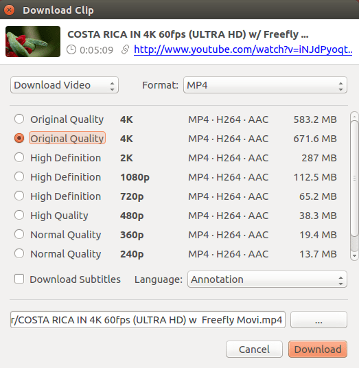 4K Downloader 5.8.5 download the new version for windows