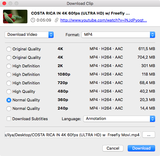 4K Downloader 5.8.5 download the new for mac