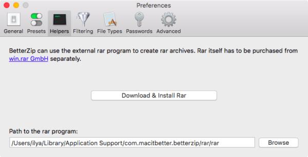 encrypt zip file mac betterzip