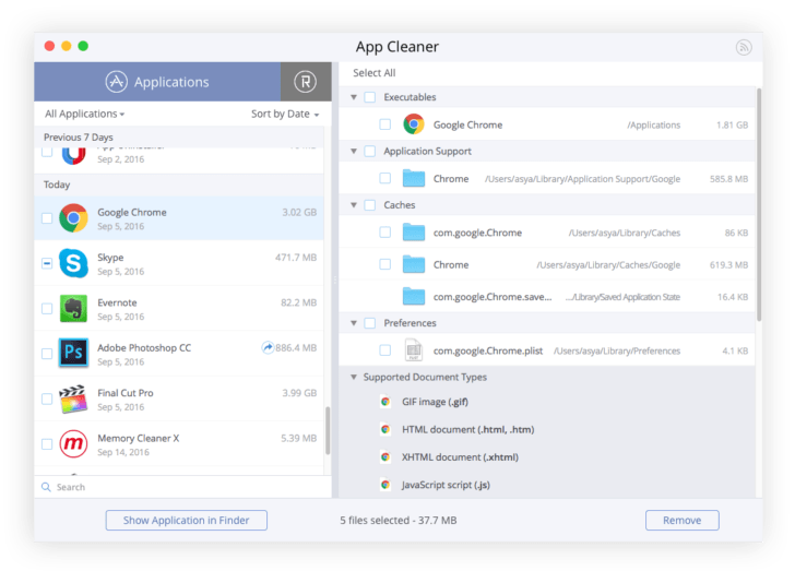Application Cleaner Mac