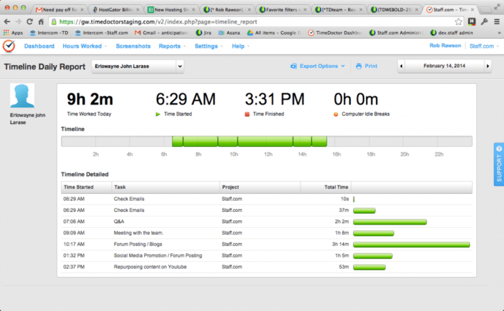 timedoctor time tracking