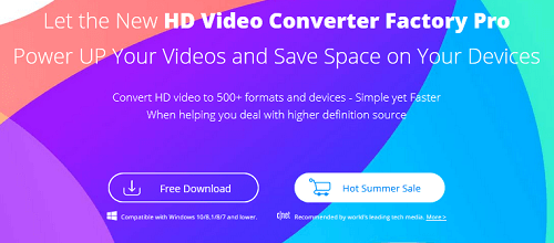 Hd Video Converter Factory Pro